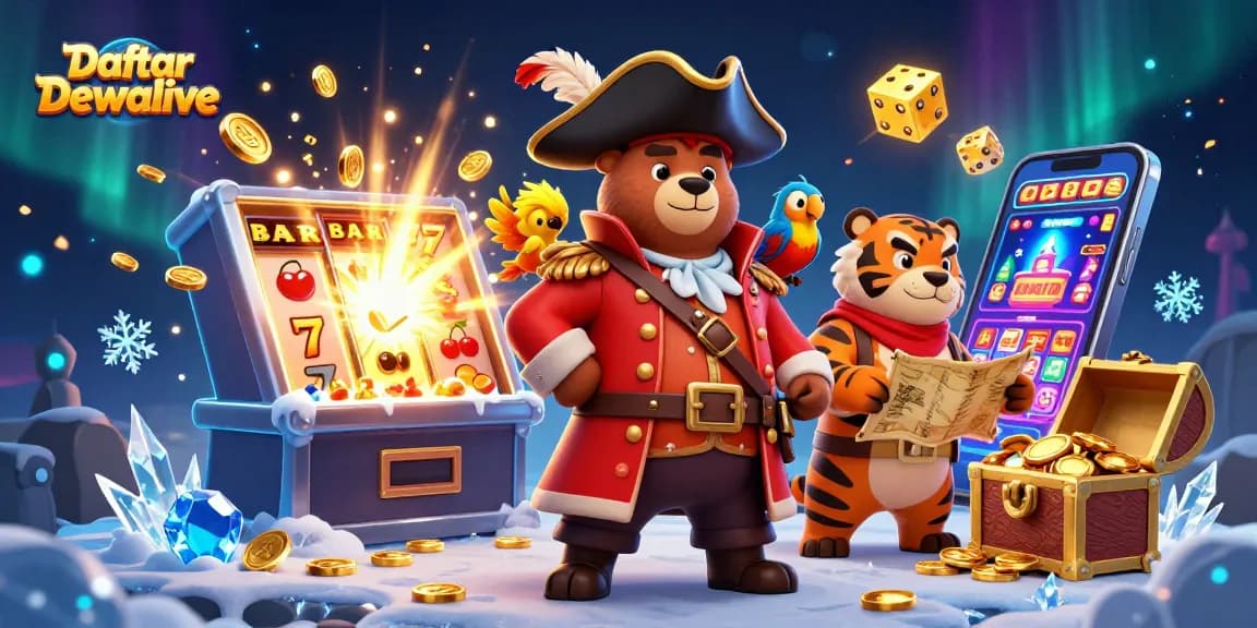 Experience Daftar Dewalive with exciting slots and a colorful casino atmosphere.