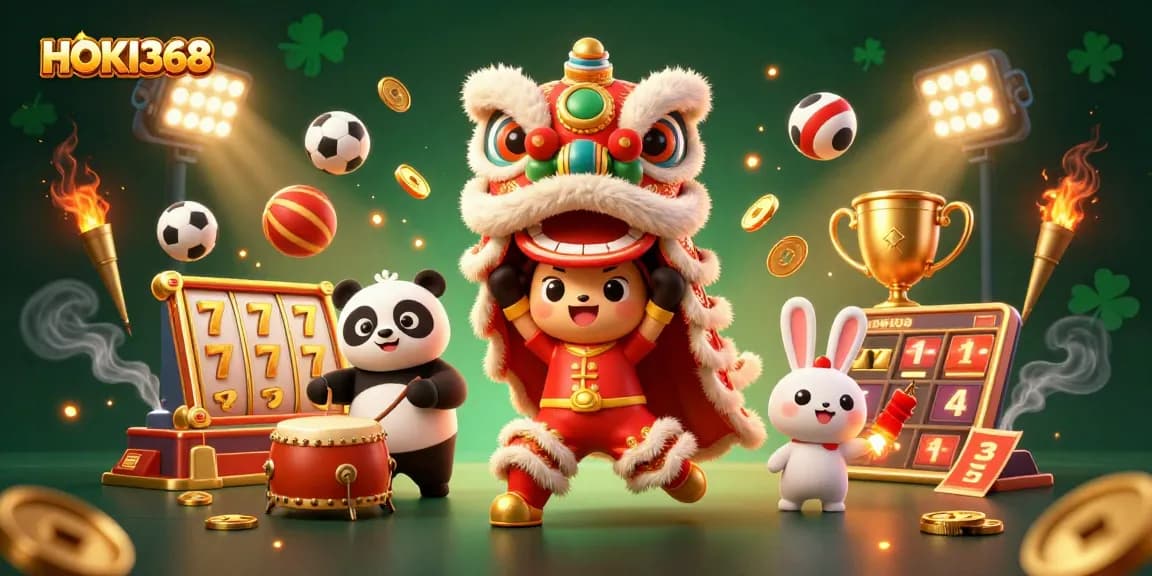 Experience thrilling gameplay on HOKI368, where slot reels and winning moments burst with excitement.