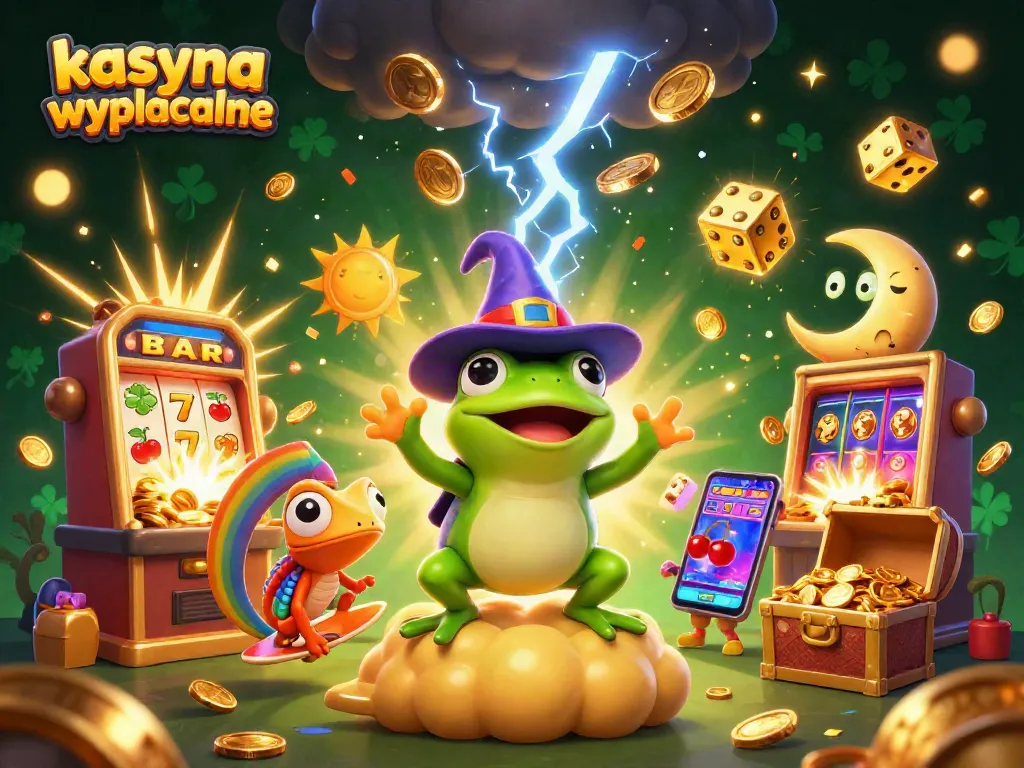 See kasyna wyplacalne come to life with a storm of coins, vibrant characters, and exciting casino elements!