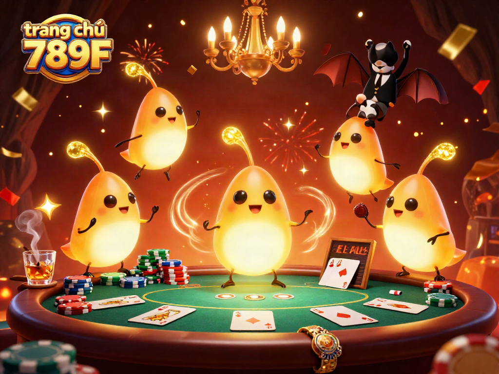 Engage with the ultimate casino experience at trang chủ 789F, where glowworms and a bat dealer create a magical atmosphere.
