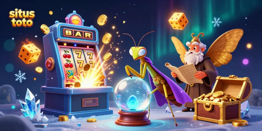 Gambar situs toto dengan keberuntungan menanti dalam permainan kasino menarik.