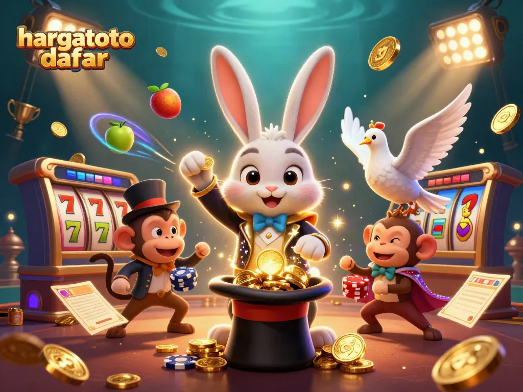 Engage with hargatoto daftar for exciting casino experiences featuring playful characters and rich golden rewards.