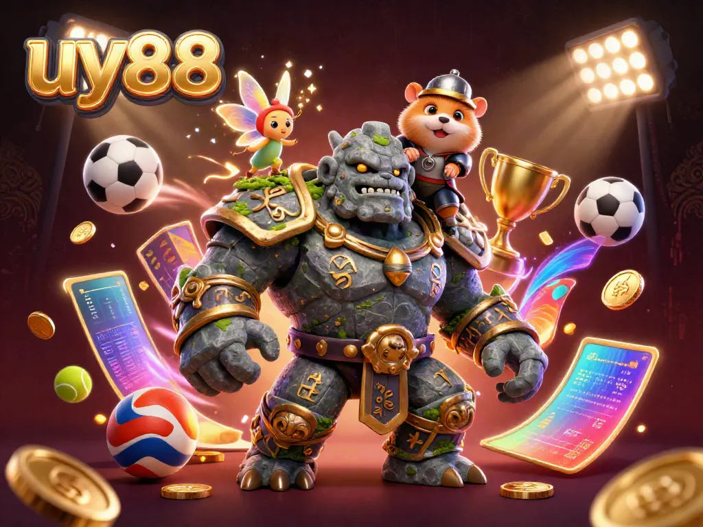 Experience thrilling gameplay at uy88 with vibrant characters, magical elements, and dynamic sports integration.