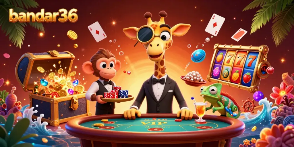 Menggandakan peluang menang dengan Bandar36 di slot gacor online.