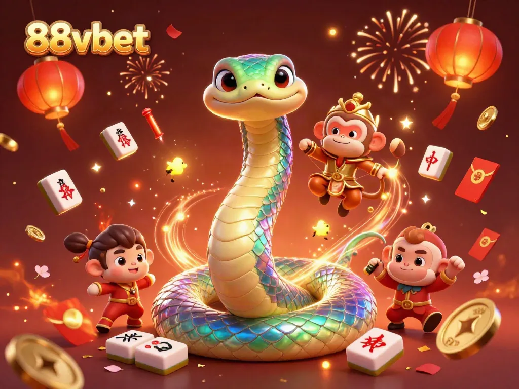 Engage with thrilling slots action featuring 88vbet in a vibrant 3D casino scene.