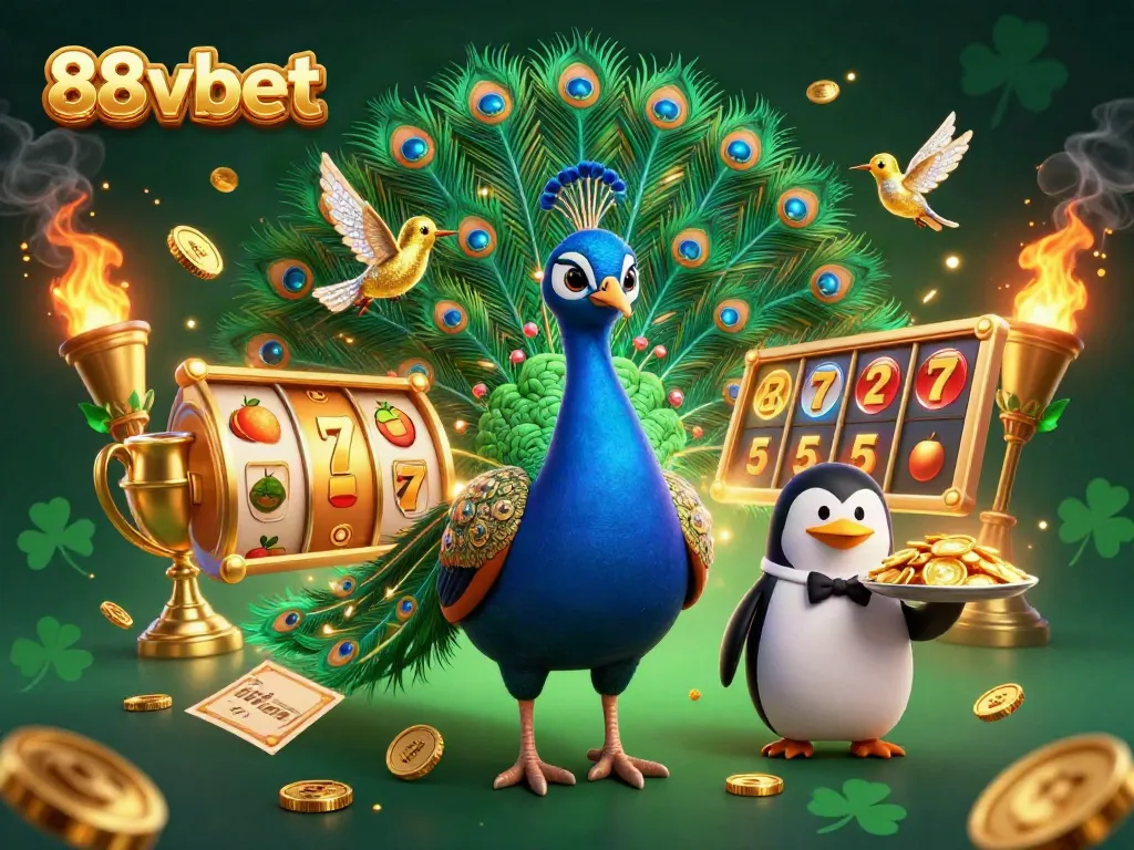 Spin the reels and win at 88vbet with dynamic casino elements and vibrant characters.