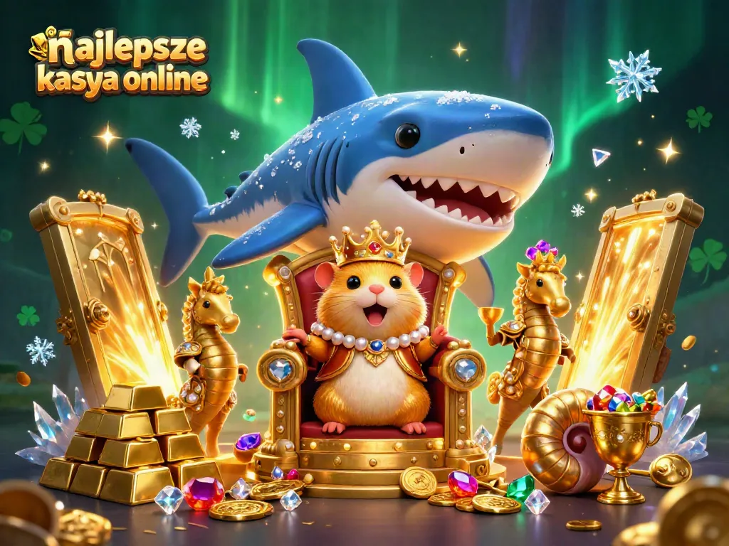 Experience the thrill of the najlepsze kasyna online with a fierce hamster king reign over treasures and riches.