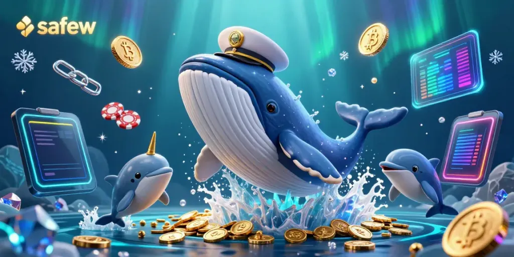 Engage with safew for secure communication in a vibrant underwater casino world.