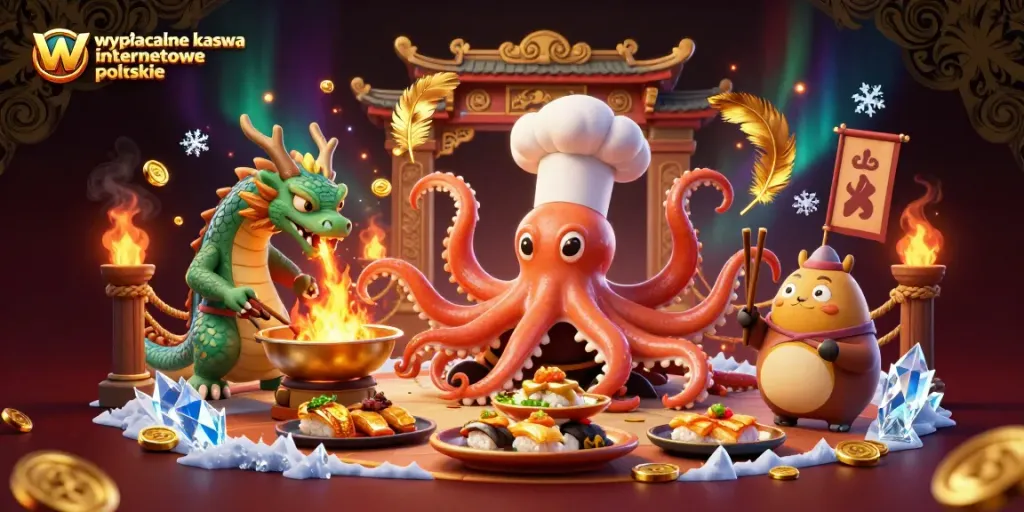 Experience engaging gameplay at wypłacalne kasyna internetowe polskie with vibrant 3D characters and lively casino elements.