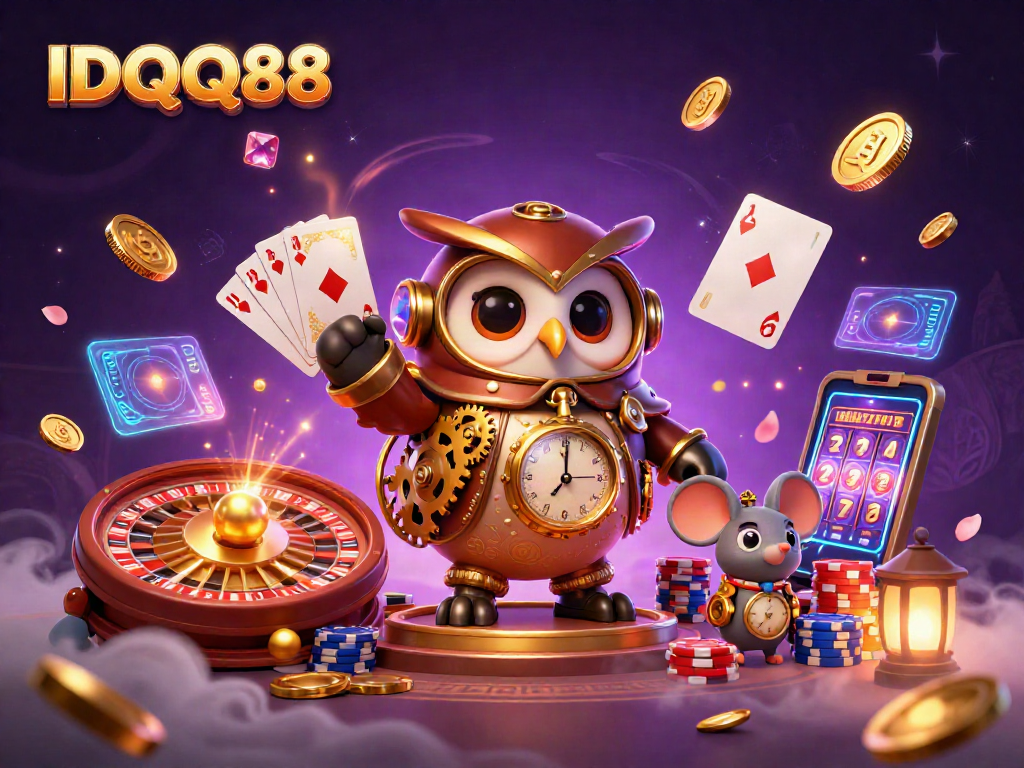 IDQQ88 offers thrilling 3D casino adventures with time-traveling characters and dynamic gaming elements.