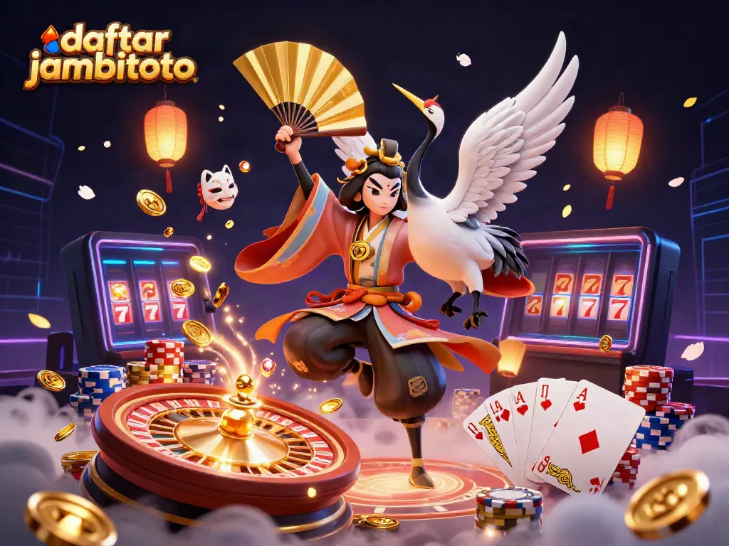 Experience the thrill of daftar jambitoto with vibrant characters, dynamic casino elements, and enchanting visuals.