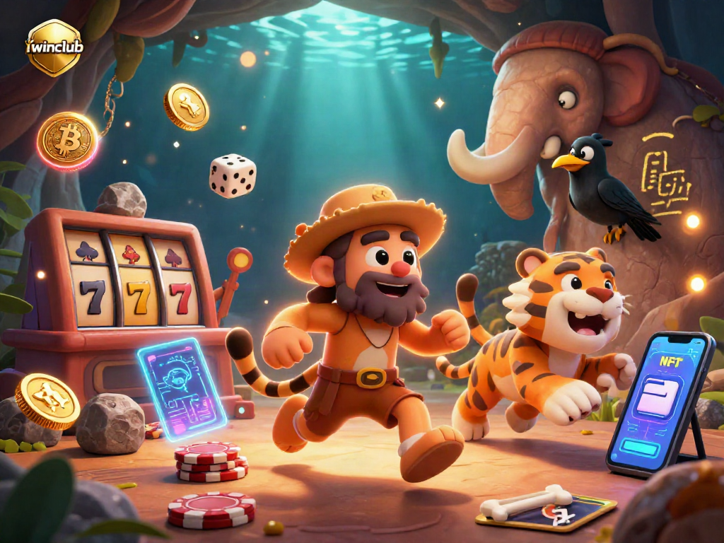 Engage in thrilling slot experiences at iwinclub’s prehistoric casino with vibrant visual treasures.