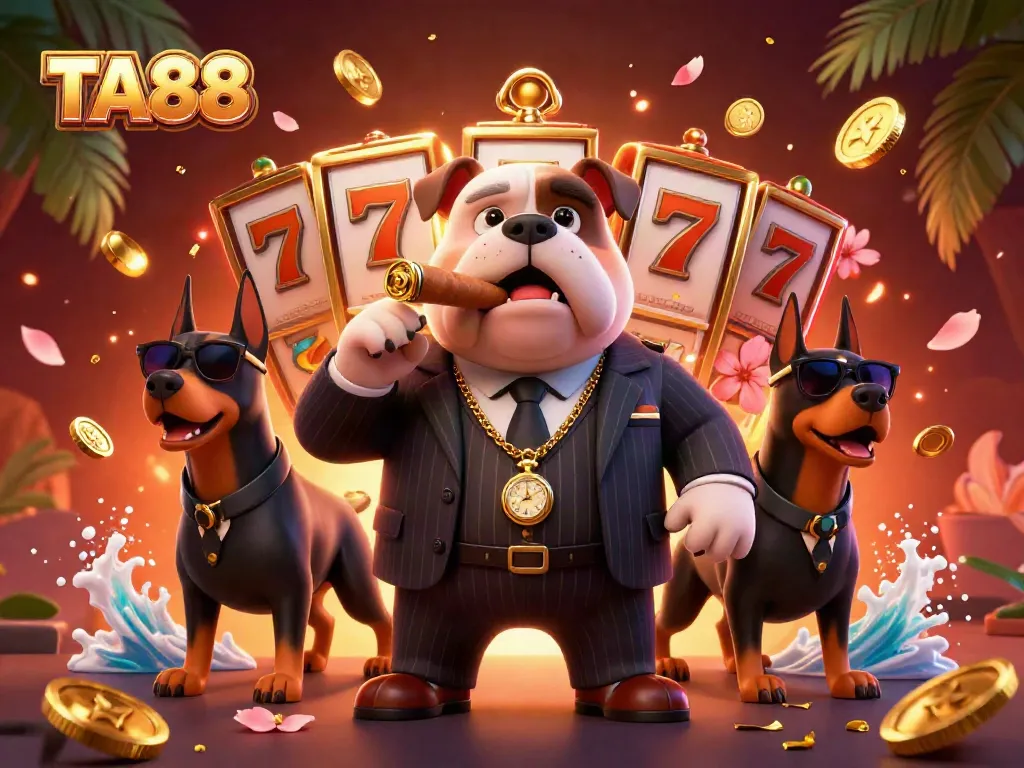 Engage with TA88 by joining a thrilling casino adventure with dynamic slot reels and vibrant characters.